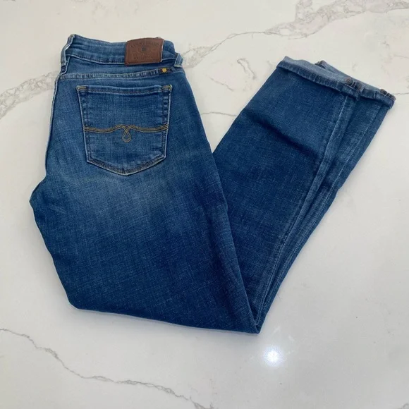 Lucky Brand Lolita capris. Blue Jean. Womens size 00/24. - Picture 2 of 5